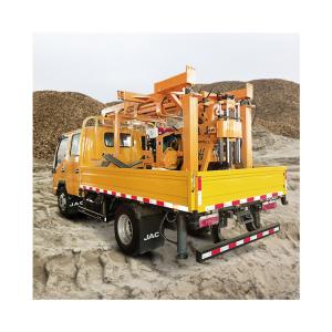  100m 200m Deep Truck Mounted Water Well Drilling Rig High Performance Manufactures