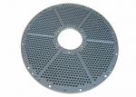 Silver Color Perforated Stainless Steel Mesh , Stainless Steel Punch Plate