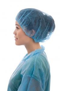  Breathable Non Woven Disposable Bouffant Cap Free Size Manufactures