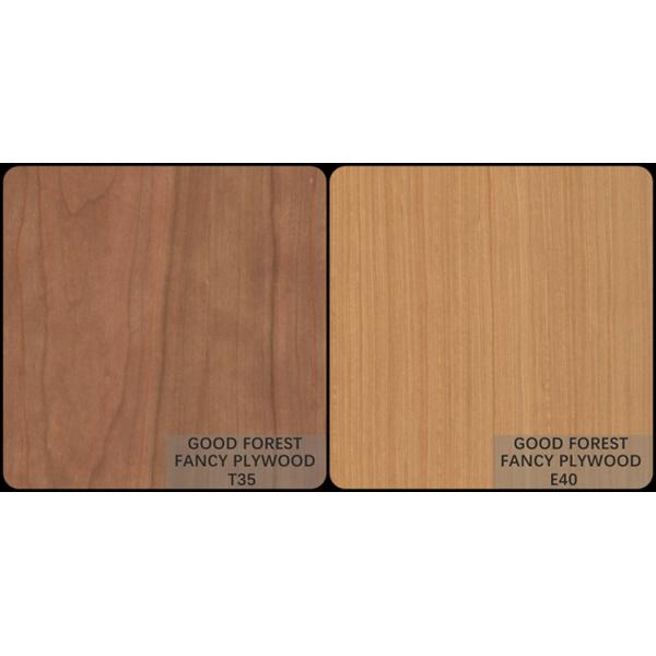 Fancy Cherry Veneer Plywood Natural / Engineered Cherry Wood Plywood