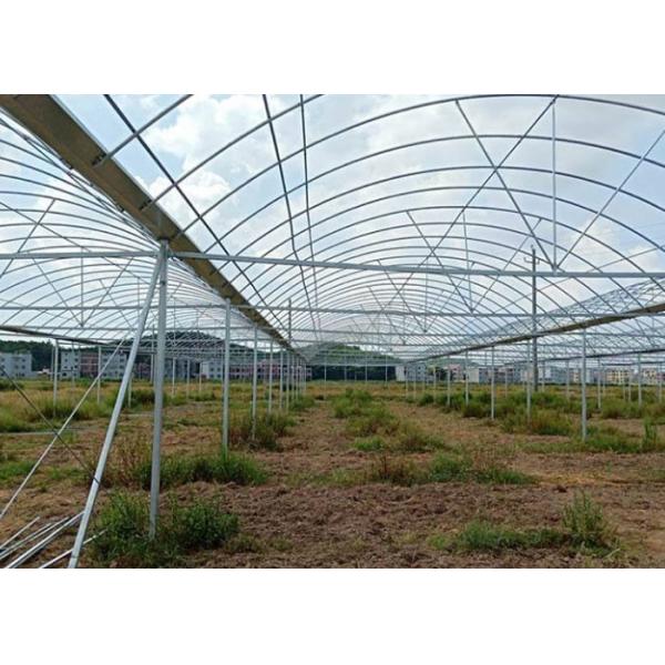 Greenhouse Round ERW Steel Pipe , Hot Dip Galvanized Steel Pipe Good Reliability