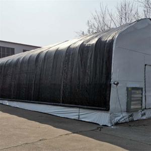  Agricultural Farming Tunnel Single Span Blackout Mushroom Growing Exterior Light Dep Greenhouse Manufactures