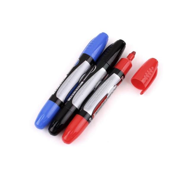 12PCS/SET permanent marker with old pastel, can be removed, Office Colored Marker Pen