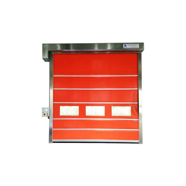 Warehouse Rolling Shutter Gate , High Speed Industrial Garage Doors