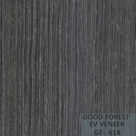 Hotel Engineered Wood Veneer Apricot Black Wood Veneer Sheet