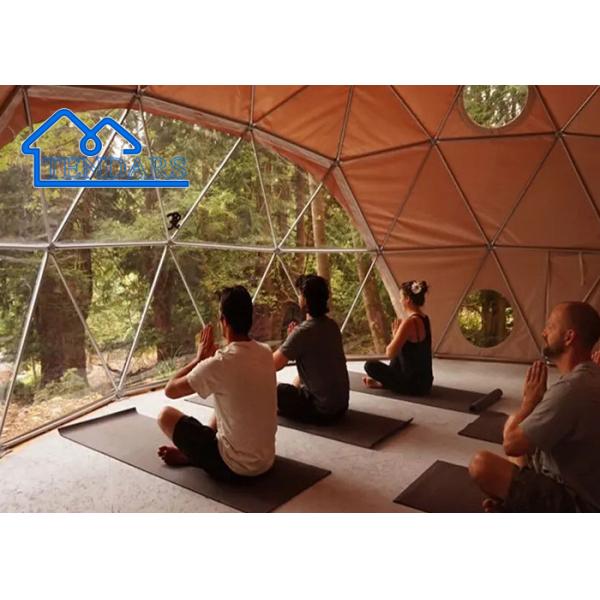 Commercial Hotel Luxury Geodesic Dome Tent For Outdoor Event Camping