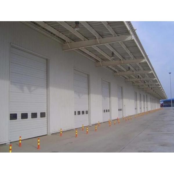 High Sustainable Industrial Sectional Overhead Door Double Layer Steel Plate Wholesale Economic Big Size Insulated door
