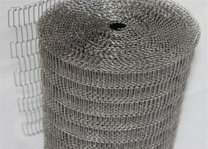  Anti Corrosion Ladder 3.0mm Chain Conveyor Belt Stainless Steel 316 Wire Mesh Manufactures