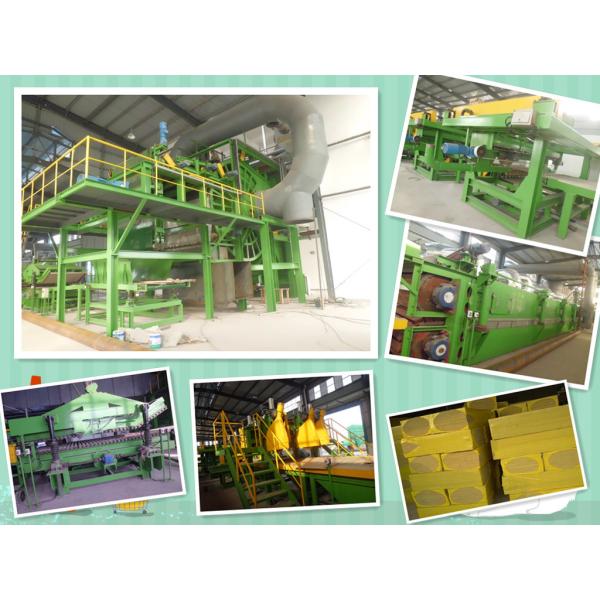 Customized Rockwool Sandwich Panel Production Line , Large Sandwich Panel Machine Line