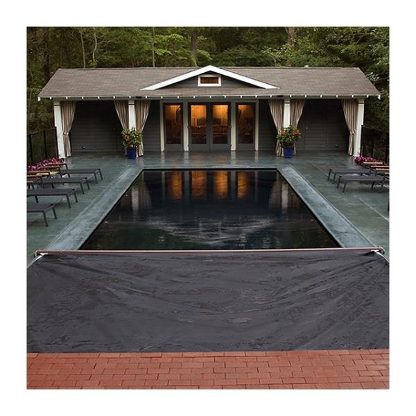 Indoor Pool With Aupool'S Luxurious Customized Black Bottom Swimming Pool