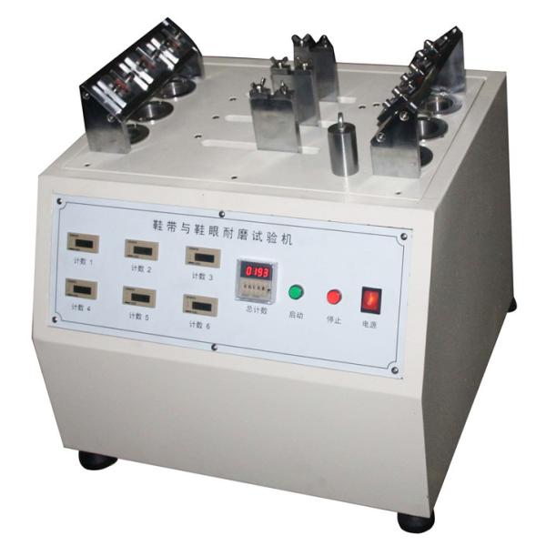 Footwear Lace and Eyerow Rubbing Resistance Test Equipment