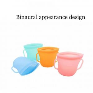  Skin friendly and non irritating breast milk storage silicone preservation cup refrigerator food preservation bag cup Manufactures