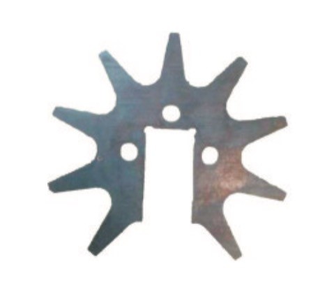 Garden Grass Cutting Machine Blade Triangle HRC40 To 45 GR G001