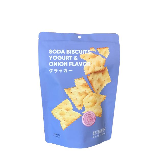 Plastic Roasted Cashew/Almond/Pistachio Nut Soda biscuit Packaging Stand Up Zipper Pouch