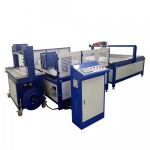  Fully Automatic PP Carton Box Strapping Machine For Cardboard Packing Manufactures