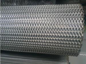  Straight Running Wire Conveyor Belts Alkali Resisting Flat Surface Custom Manufactures