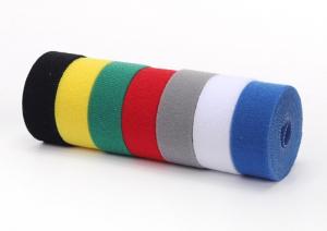  2 In 1 Colorful Back To Back Velcro Tape Hook And Loop Tape For Cables Management Manufactures