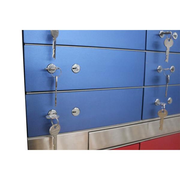 ISO Approval 255mm Height Bank Safety Locker For Strong Room