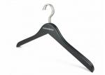 Flat Or Curved Clothing Store Hangers With Solid Wodden / Shop Coat Hangers