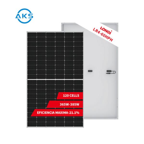 Home Use Longi Solar Panel Mono Crystalline Solar Panels With Long Warranty Years