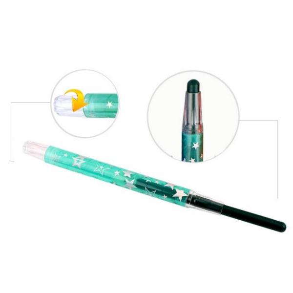 Eco-friendly fancy 12 colors  Non-toxic wax crayon set/ 12 colors rotating body crayon for children