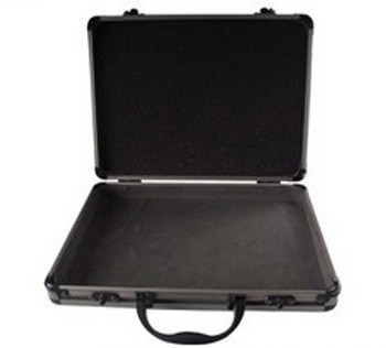 Round Corner Aluminum Laptop Case 15 Inch , Notebook Computer Carrying Case