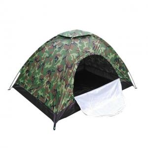 China Portable Pop Up Camouflage Tent Polyester Oxford Fabric Camping And Hiking Gear on sale