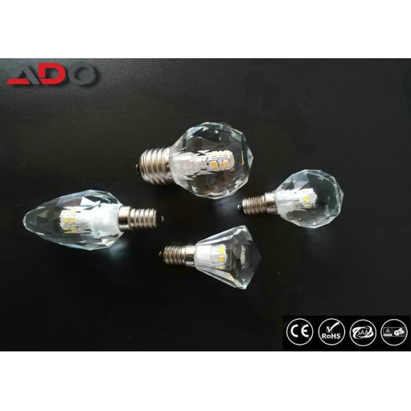 3w 5w Led Screw Candle Bulbs 330 Degree Beam Angle High Light Efficiency