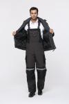Comfortable Winter Bib Pants , Tear Resistant Bib And Brace Overalls With