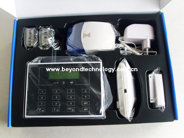 868mhz Dual Network LCD Screen Display Touch Keypad Phone Alarm System