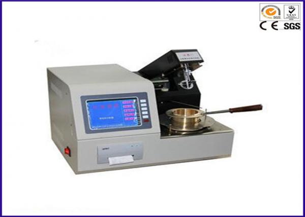 Quality EN ISO 2592 ASTM D92 Automatic Cleveland Open Cup Flash Point Testing Equipment for sale