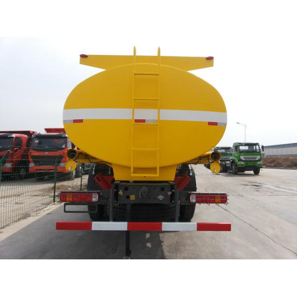 Yellow 371HP 6X4 20000L Diesel Fuel Tanker Truck