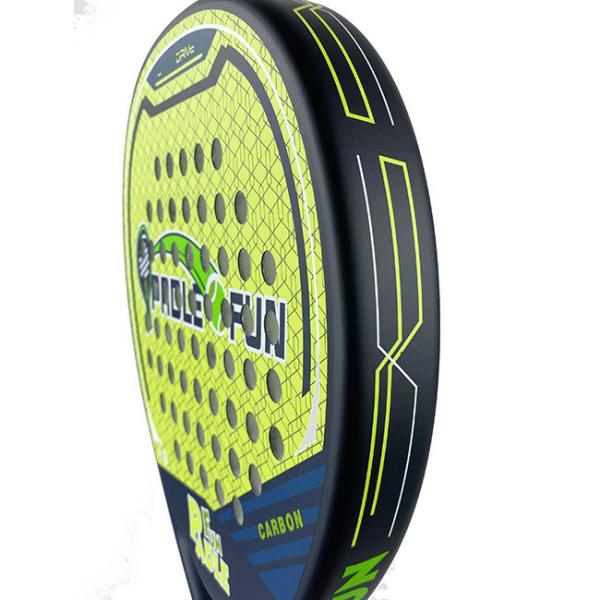 Design Beach Tennis Paddles Carbon Fiber Matt Paddle Tennis Racket