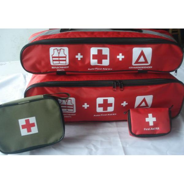 car first aid bag, car first aid kid, roadside car emergency kit