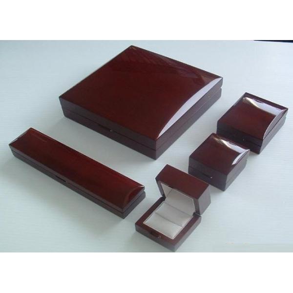 Wooden Jewelry Boxes with curved outside top