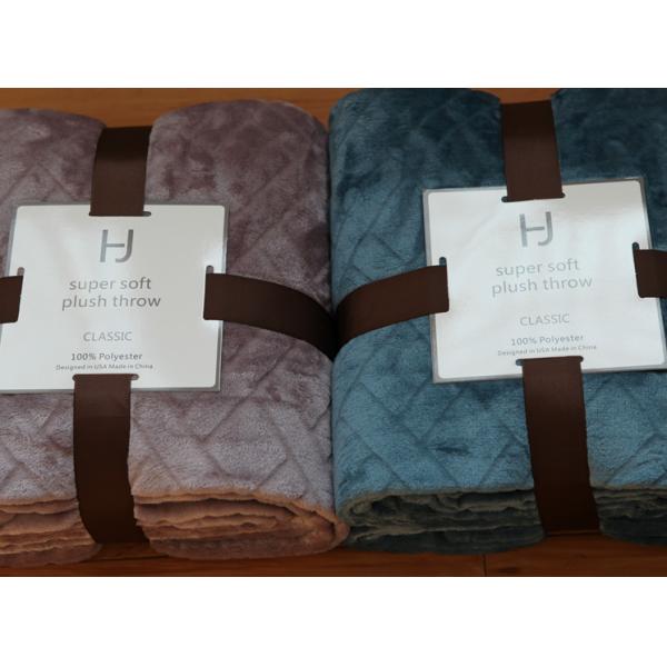 Soft Smooth Flannel Throw Blanket 100% Polyester Warm Non Fading Lightweight