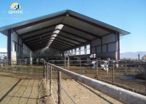  Prefabricated Agricultural Steel Buildings Concrete Foundation Steel Structure Construction Manufactures