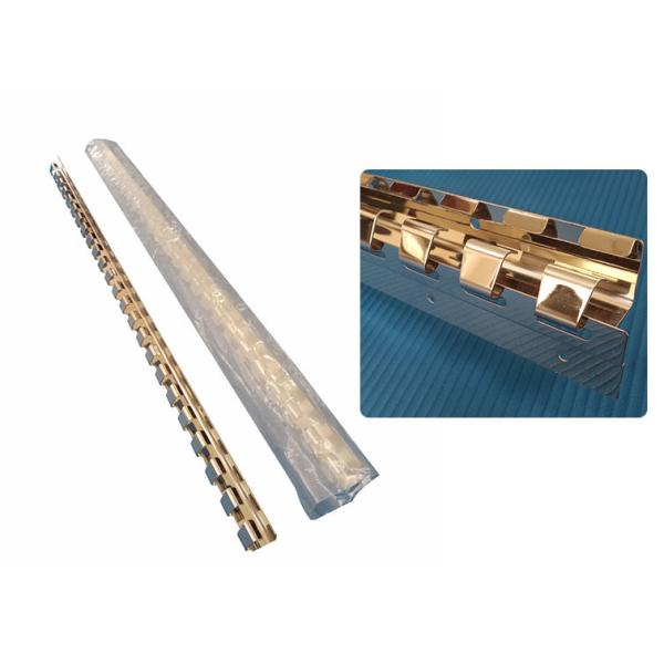 Ss201 Metal Stamping Parts Pvc Curtain Clip Keel Curtain