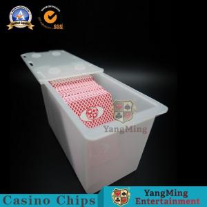  Translucent 8 Standard Poker Card Gift Box High-Quality Thick Acrylic Playing Card Gift Card Holder Wholesale Spot Manufactures