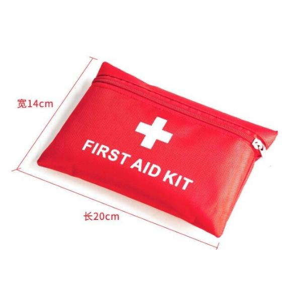Emergency care portable durable quality eva waterproof first aid kit bag, Emergency rescue red cross outdoor survival ge