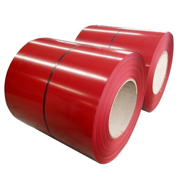 Zinc Coated PPGI Coil Pre Painted Steel Coil Metal G550 Roofing Sheet For Houses 600mm