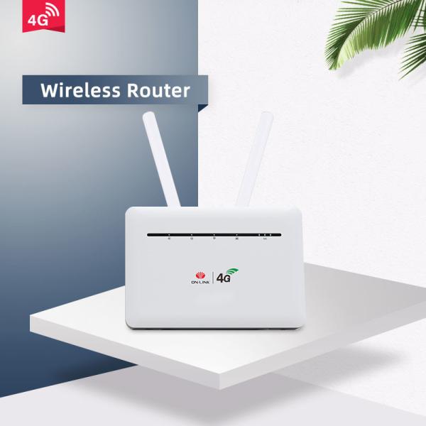 CAT4 4G CPE WiFi Router Win7 Win8 WinXP MAC OS VISTA LINUX DL 300Mbps / UL 50Mbps
