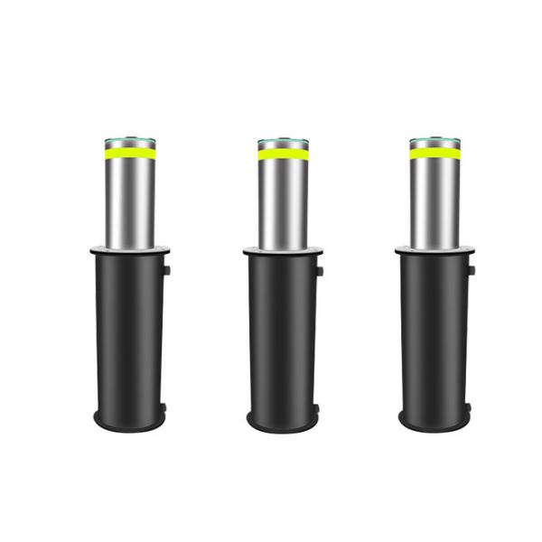 304 Stainless Steel Hydraulic Rising Bollard with 70T Loading Capacity and 3-6s Lifting Time for Security