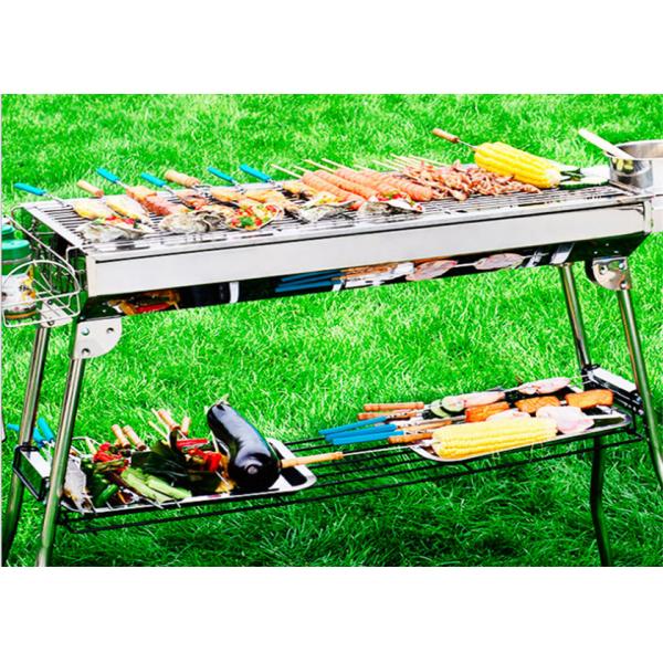 Factory price outdoor villa countryard Charcoal BBQ Grill Smoke BBQ grill for 5 people