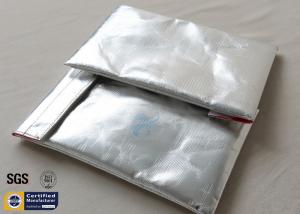  Fireproof Document Bag 1022℉ Fire Resistant Pouch Non Irritating Heat Reflective Manufactures