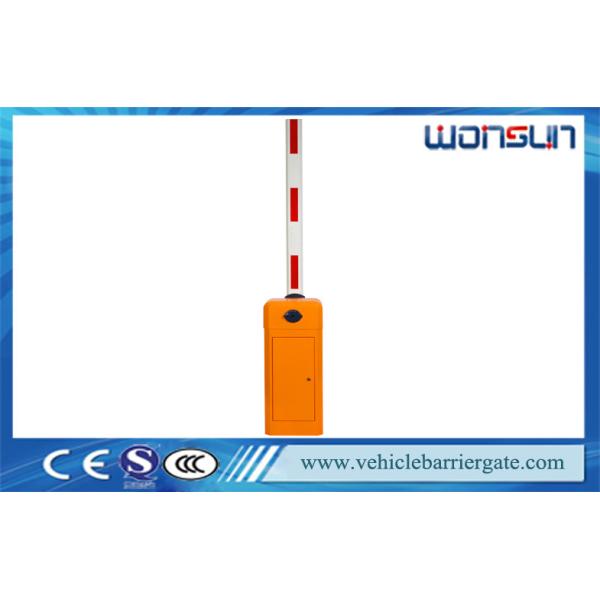 Aluminum Alloy Straight Vehicle Barrier Gates Remote Control and Loop Sensor With Durable Motor