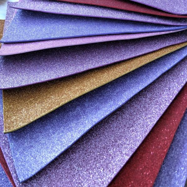 EVA Glitter Foam Sheets