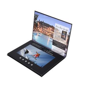  real estate property video brochure 10 inch LCD video in print for real estate advertising brochure Manufactures