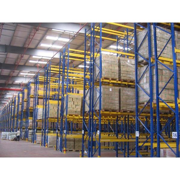 Universal Single Access Selective Pallet Rack With Cold Rolled Steel , 500KG