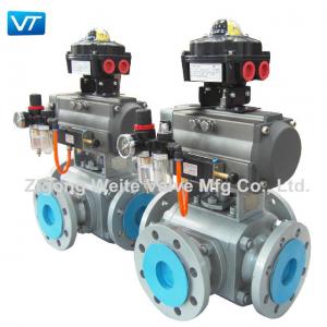 China Low Fluid Resistance Pipeline Ball Valve Gas Over Oil Actuated API 607 Ball Valve on sale